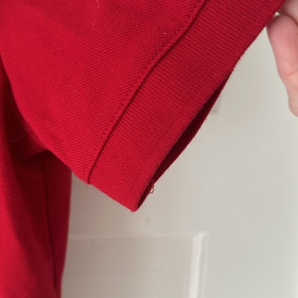 Goodfellow & Co. The Every Wear Polo in red velvet - Picture 4 of 8